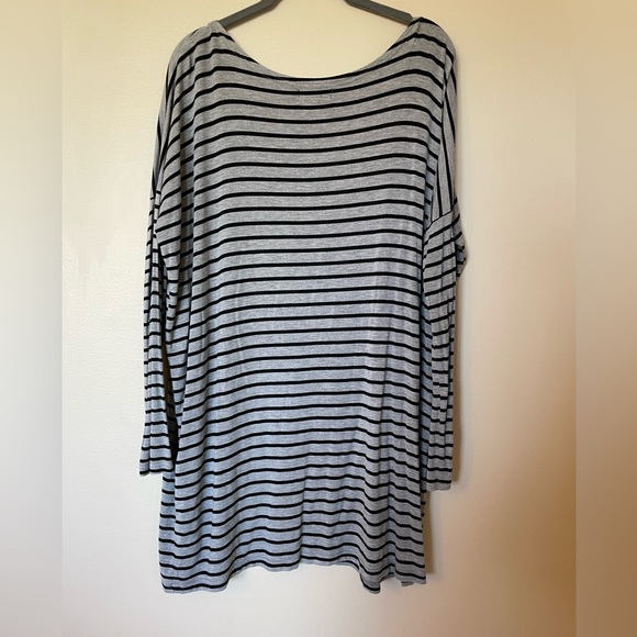 Piko 1988 Oversized long Sleeve Tee Black & Grey - Picture 8 of 10
